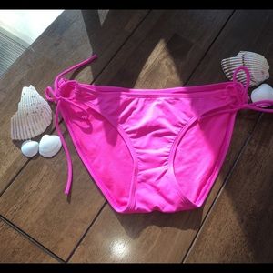 Athleta Nottostring pink bikini bottom S